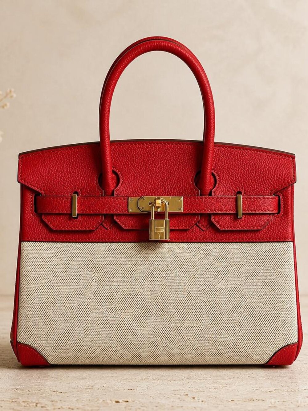 Beautiful Custom Designer Shoulder bag (Bright Red)